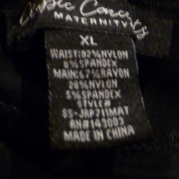 Classic Concepts Maternity Soft Comfortable Skinny  Ponte Pants   XL - Picture 7 of 15